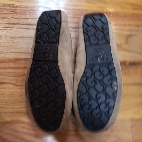 UGG Men's - US 10 - Casual Comfort Suede Slipper Loafers CHESTNUT - Picture 3 of 10